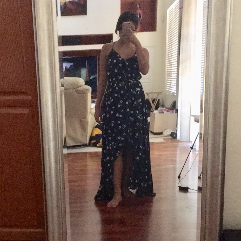NWT Blue Floral Dress
